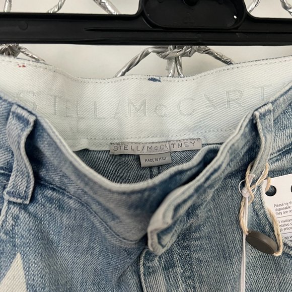 New With Tags Stella McCartney Jeans with Stars - size 27 - Picture 3 of 4